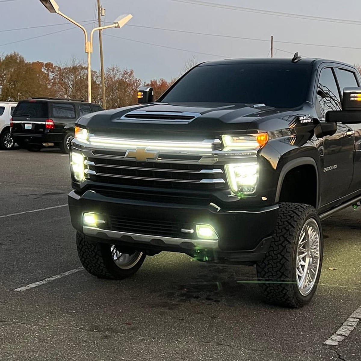 Sick Diesel LED Power Grille Bar 21-23 Chevy Silverado 2500/3500 LT