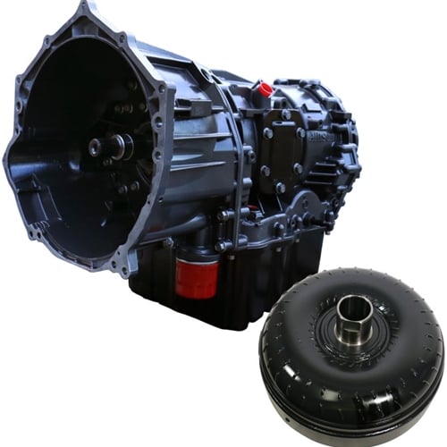 BD TorqueMaster Allison 1000 Transmission &amp; Torque Converter Package w and Shaft for 07.5-10 LMM Duramax