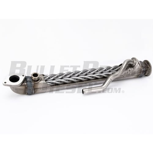 BulletProof Upgraded Lifetime Warranty Square EGR Cooler with H-Core for 04-07 6.0L Ford Powerstroke