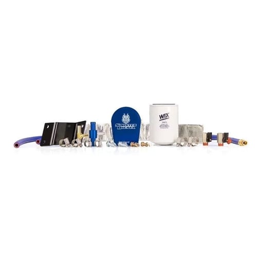 Sinister Diesel Coolant Filtration System with Wix Filter for 01-10 6.6L GM Duramax