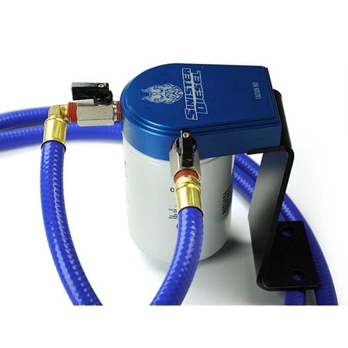 Sinister Diesel Coolant Filtration System with Wix Filter for 01-10 6.6L GM Duramax