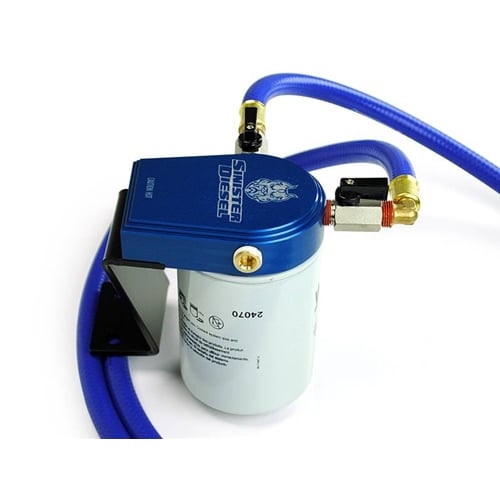 Sinister Diesel Coolant Filtration System with Wix Filter for 01-10 6.6L GM Duramax