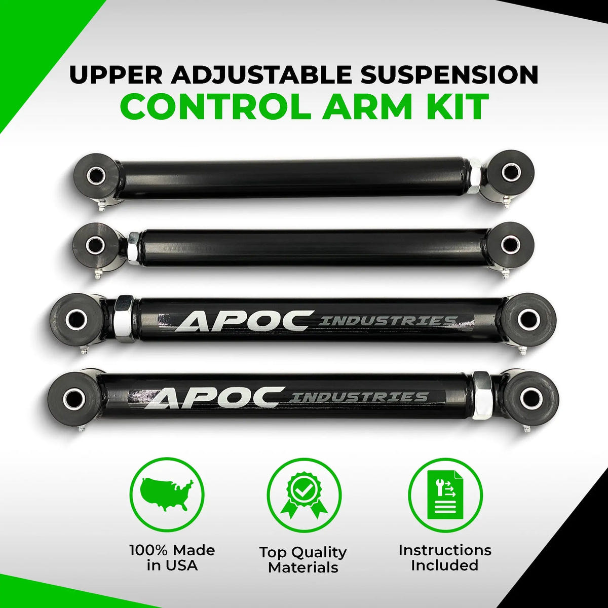Apoc Industries Adjustable Control Arms 94-13 Dodge Ram 2500/3500