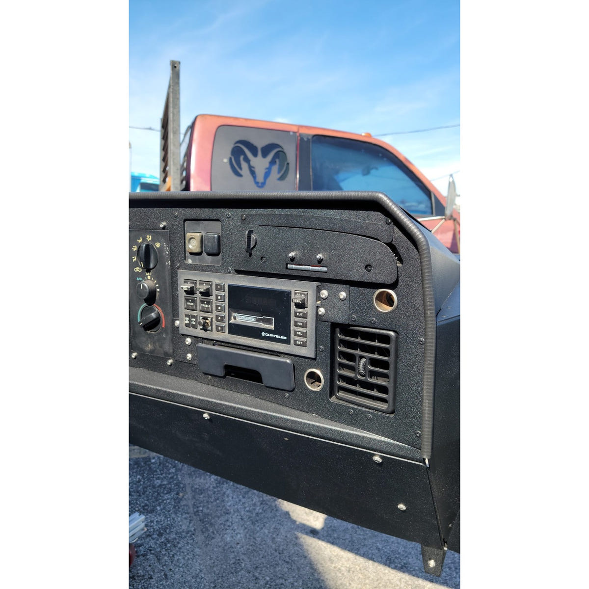 LRB Aluminum Cup Holder Storage Cubby 94-97 Dodge Ram 5.9L Cummins