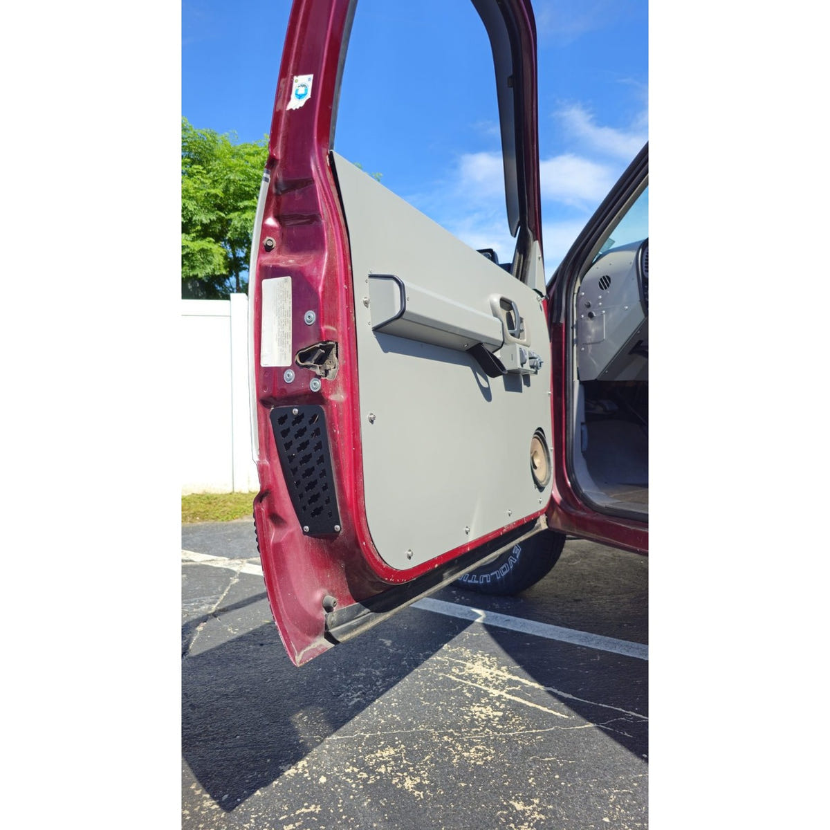 LRB Aluminum Door Panel Pair 95-98 GM OBS GMT400 C/K1500