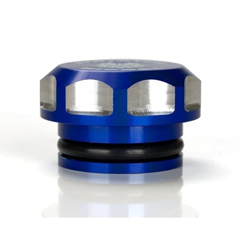 Sinister Diesel Blue Billet Fuel Cap for 13-23 Ram 6.7L Cummins