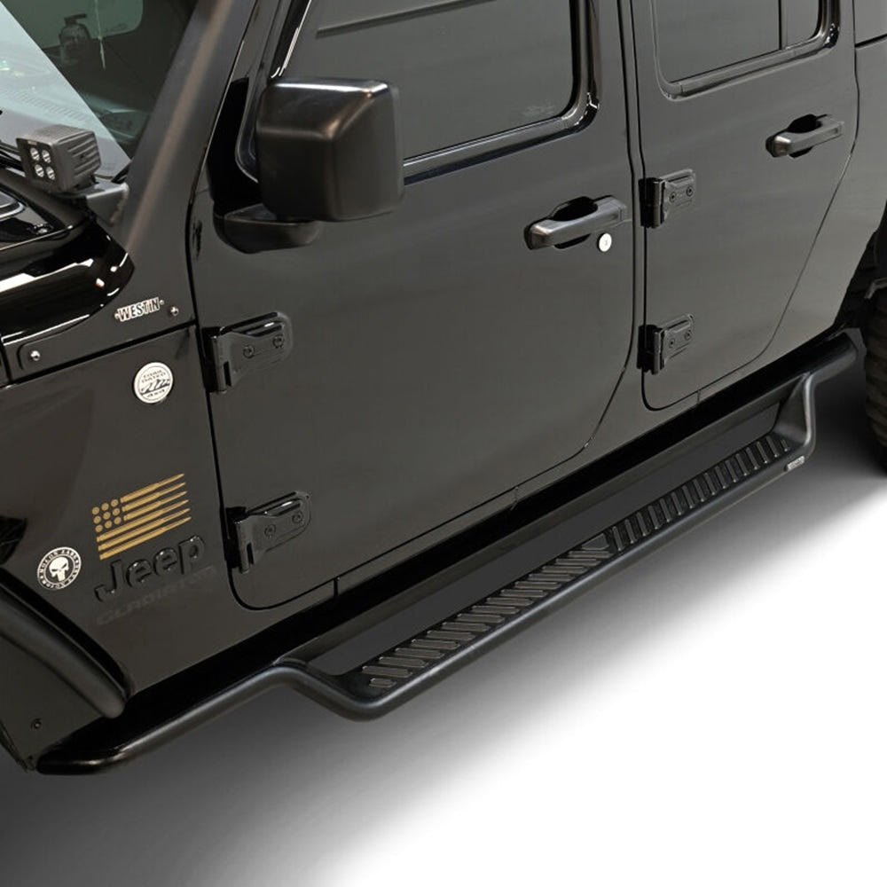 Westin Outlaw Drop Running Boards for 18-26 Jeep Wrangler and Gladiator