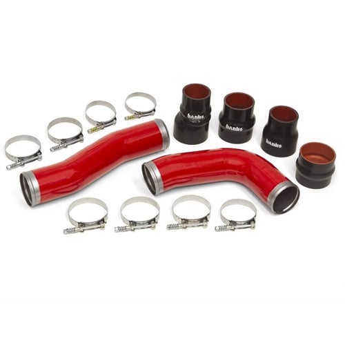 Banks 25998 Boost Tube System Red Powdercoat for 10-12 Dodge 6.7L Cummins