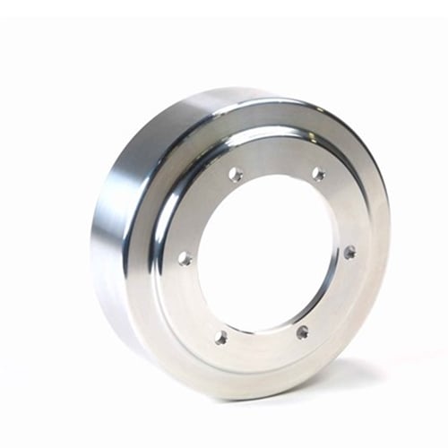 Fleece Fan Drive Pulley Bare Aluminum Finish for 13-18 Ram 6.7L Cummins