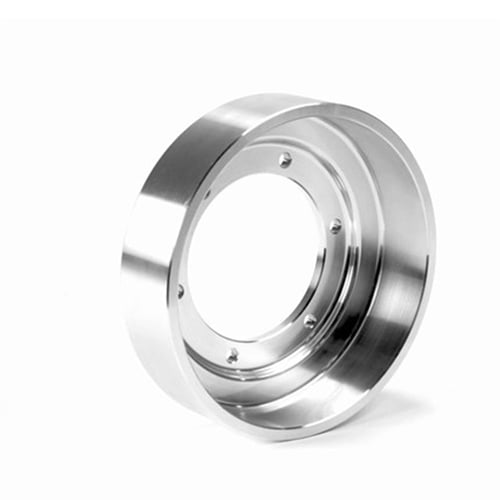 Fleece Fan Drive Pulley Bare Aluminum Finish for 13-18 Ram 6.7L Cummins