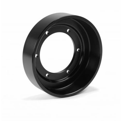 Fleece Fan Drive Pulley Black Finish for 13-18 Ram 6.7L Cummins