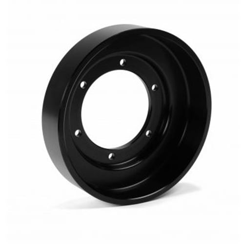 Fleece Fan Drive Pulley Black Finish for 03-12 Dodge 5.9L and 6.7L Cummins