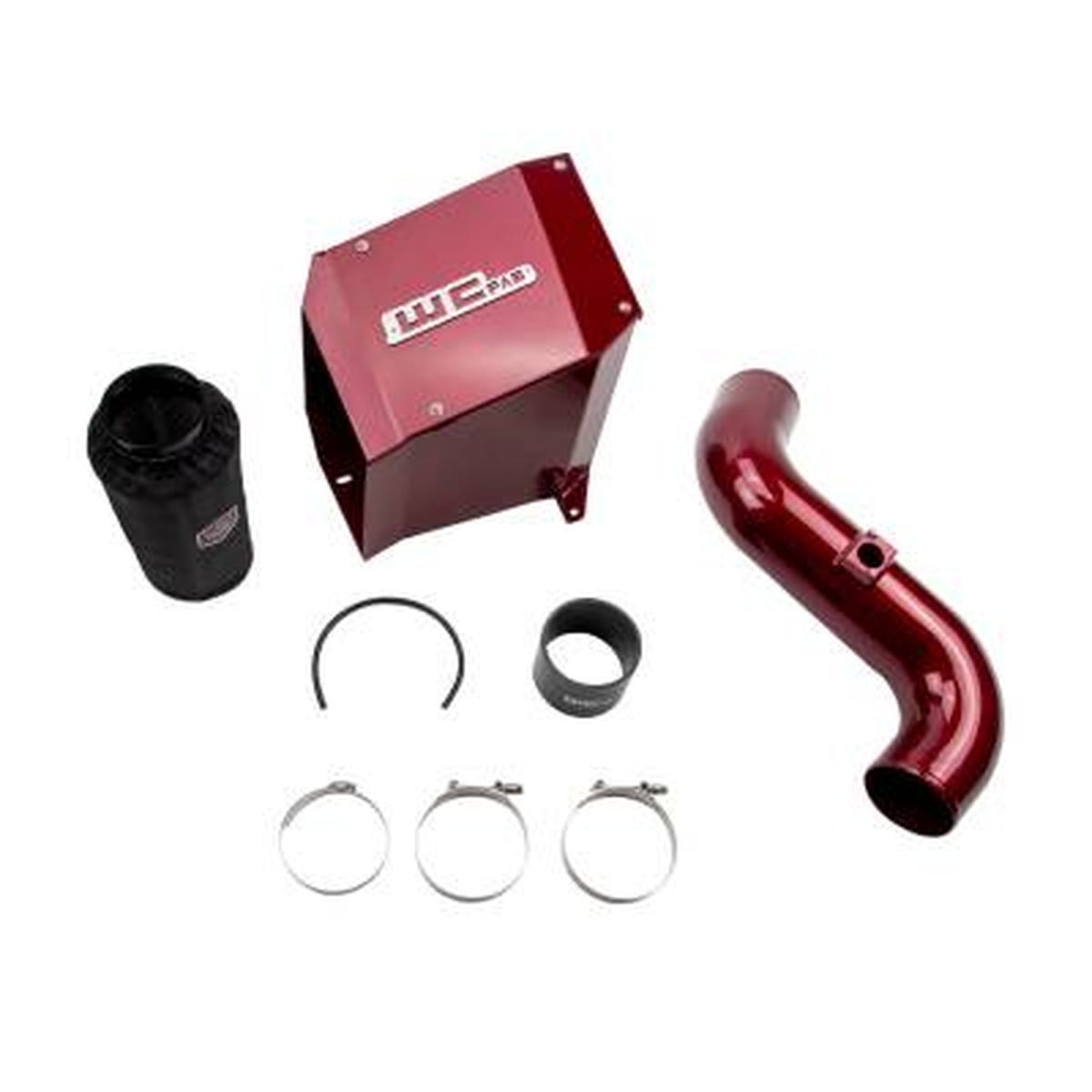 Wehrli Custom Fab 4" Cold Air Intake Kit With Air Box 2006-2007 GM 6.6L Duramax LBZ