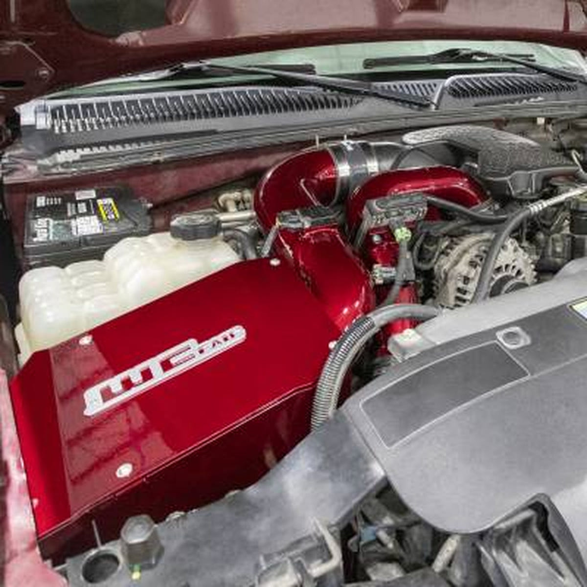 Wehrli Custom Fab 4" Cold Air Intake Kit With Air Box 2006-2007 GM 6.6L Duramax LBZ