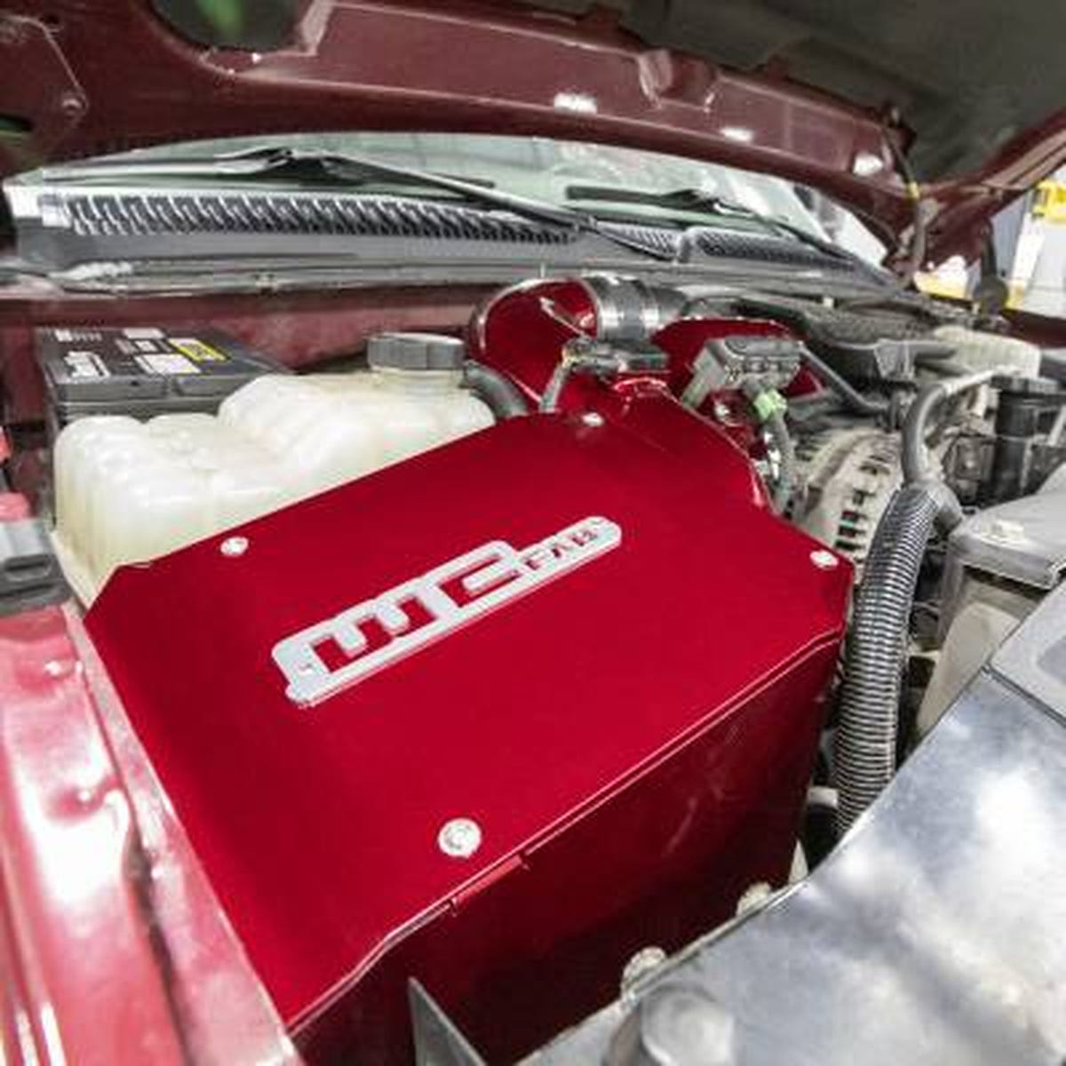 Wehrli Custom Fab 4" Cold Air Intake Kit With Air Box 2006-2007 GM 6.6L Duramax LBZ