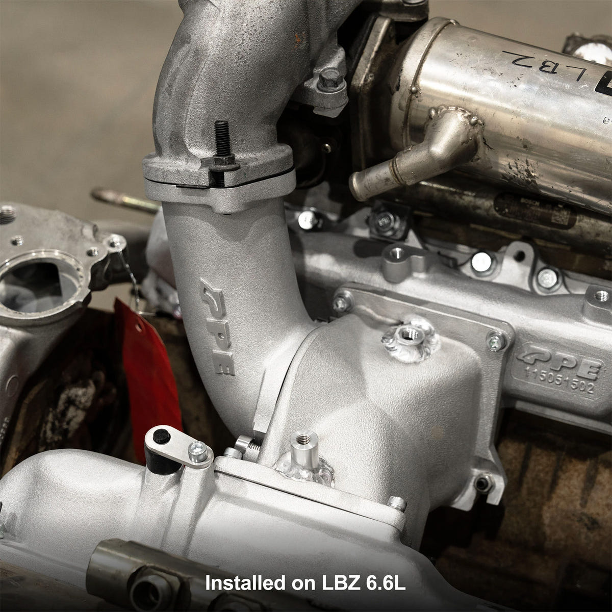 PPE High Flow Intake Bridge Manifold Kit 04.5-10 GM 6.6L Duramax LLY/LBZ/LMM