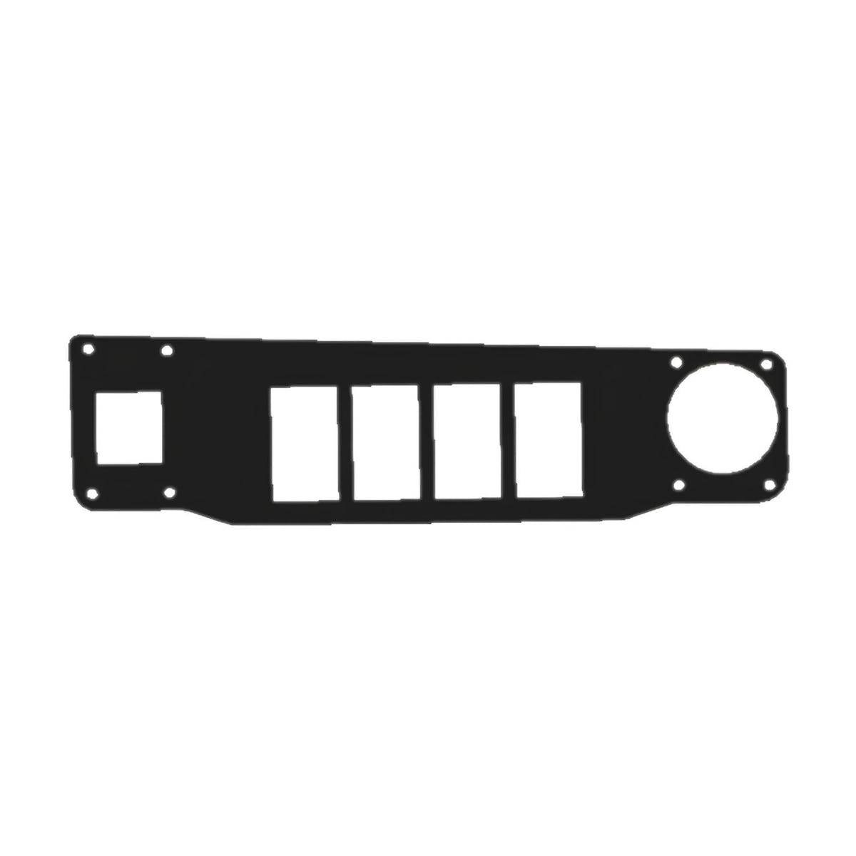 Longhorn Center Console Top Switch Panel with DUAL USB Charger (4 Switches) (201000)
