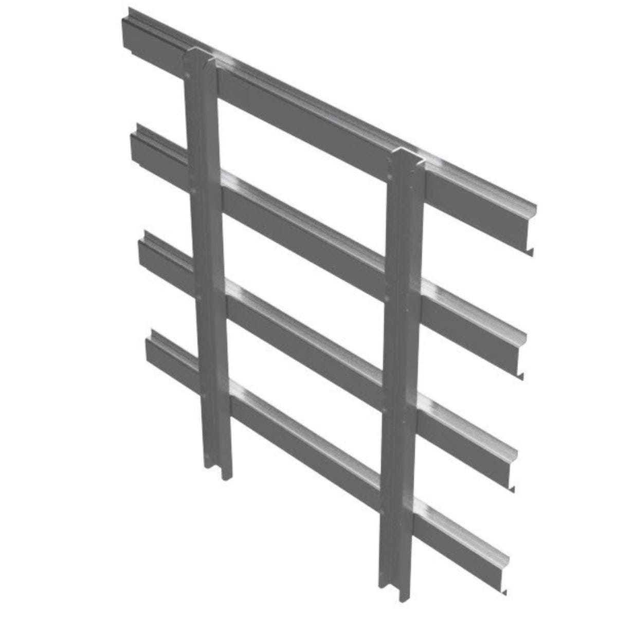 Longhorn Fab Shop Stainless Steel 2 Pocket Stake Bed Side Panels