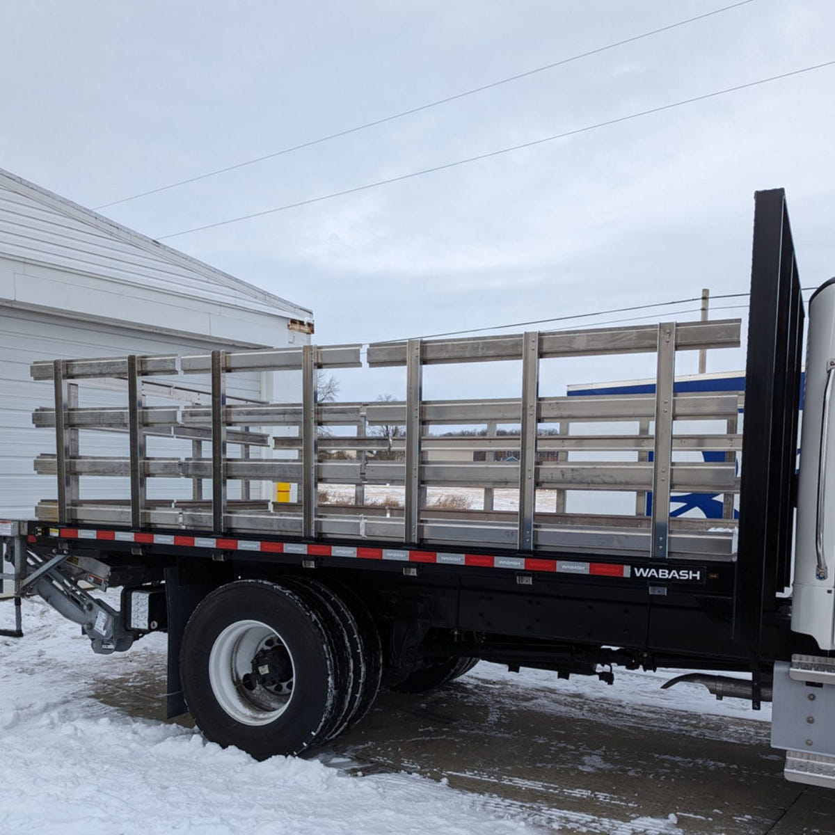 Longhorn Fab Shop Stainless Steel 2 Pocket Stake Bed Side Panels
