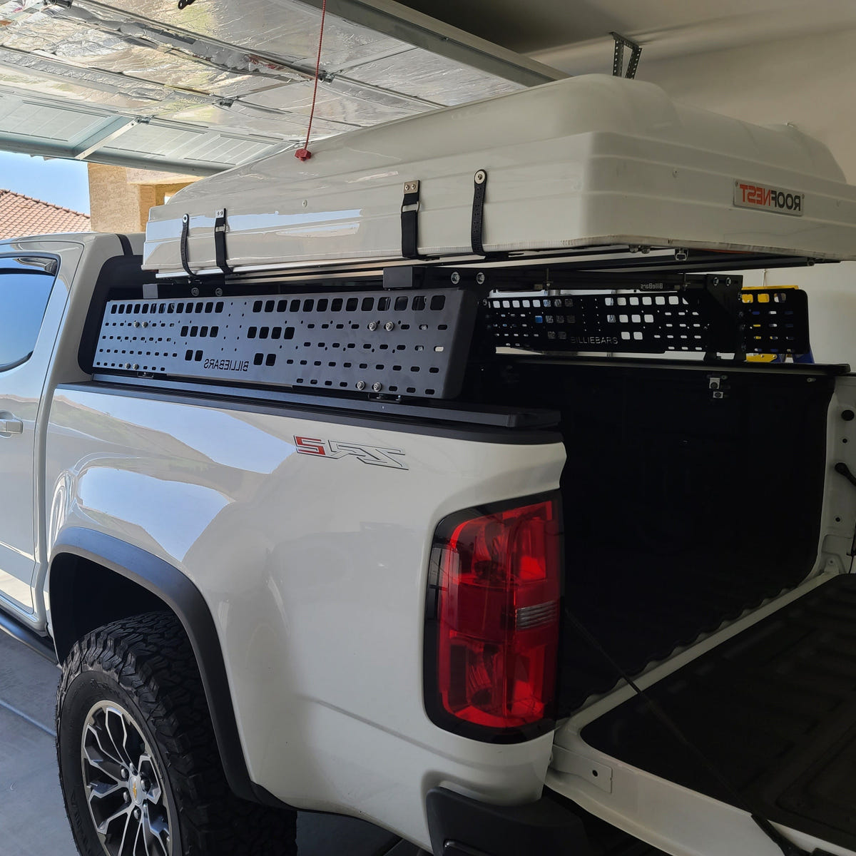 Billie Bars Bed Rack For Covers With T-Tracks 05-24 GM Colorado/Canyon