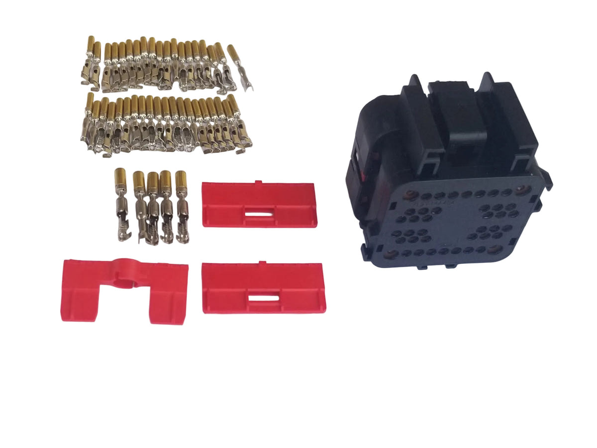 Collection of drill bits, drill bit holder, and black drill on a white background