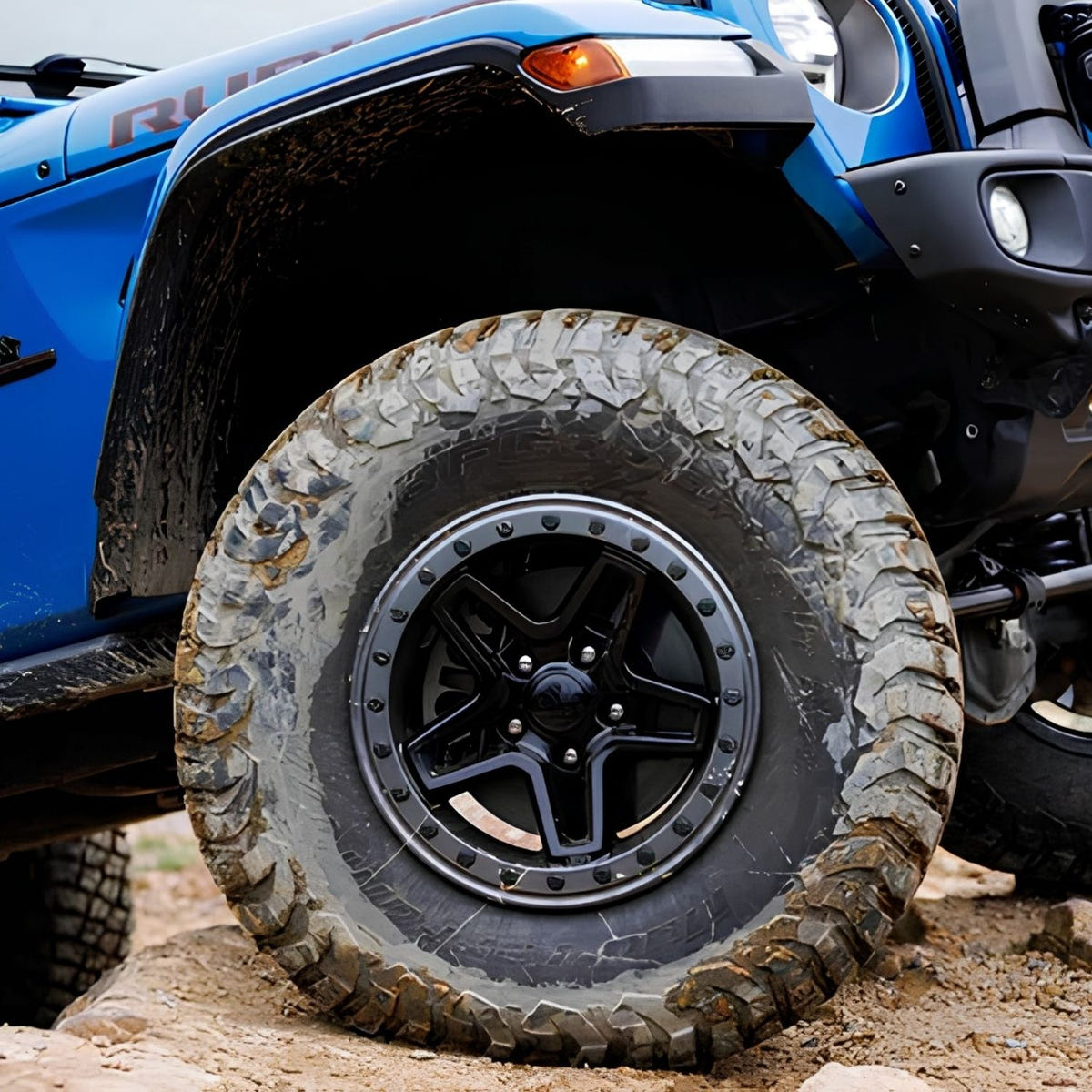 AEV Blacktail DualSport 17 Inch Cast Aluminum Wheel for Jeep Wrangler and Gladiator