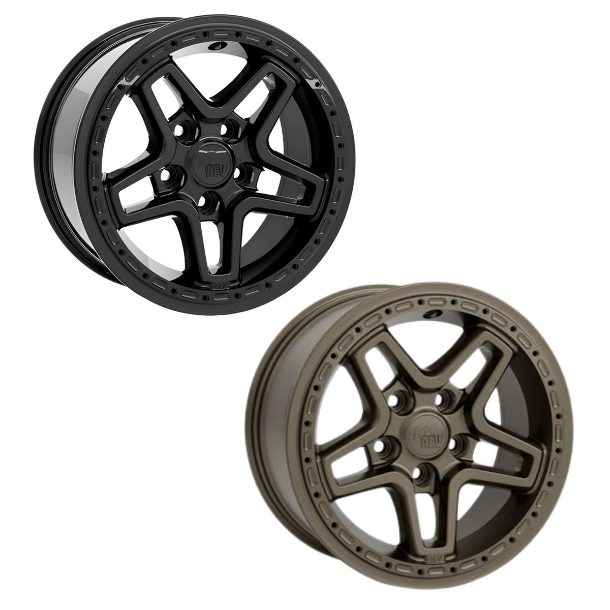 AEV Blacktail DualSport 17x8.5 Wheel for Jeep Wrangler JK JL and Gladiator JT