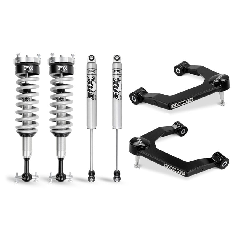 Cognito 3" Leveling Kit with Fox Shocks for 20-25 GM 3.0L Duramax LM2 and LZ0