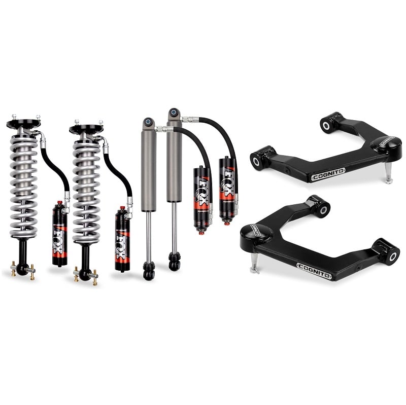 Cognito 3" Elite Leveling Kit with Fox Elite 2.5 Shocks for 20-25 GM 1500 3.0L Duramax LM2 and LZ0