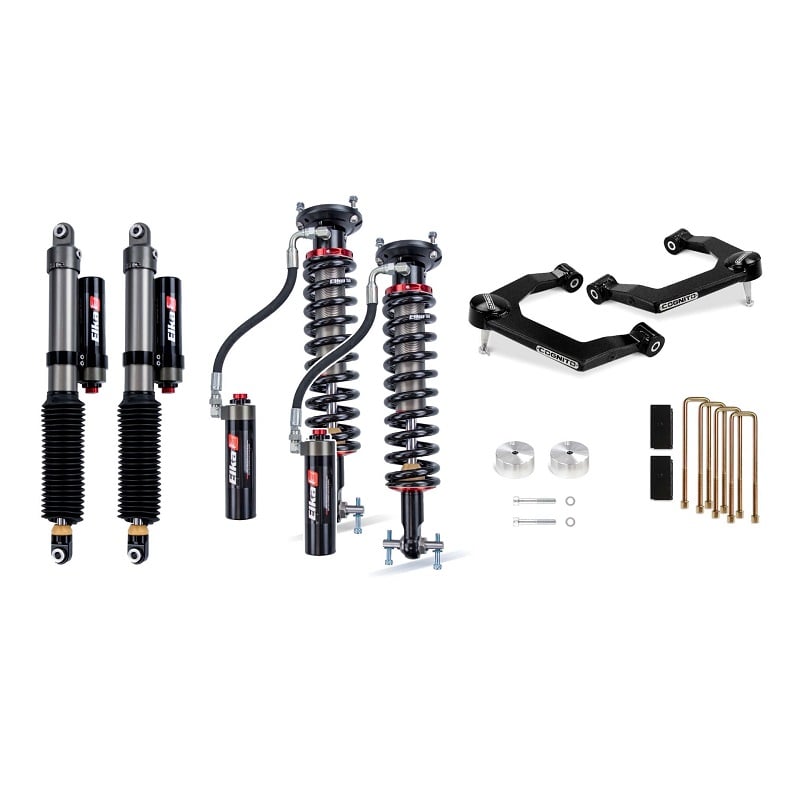 Cognito 3" Elite Leveling Kit with Elka 2.5 Shocks for 20-25 GM 1500 3.0L Duramax LM2 and LZ0