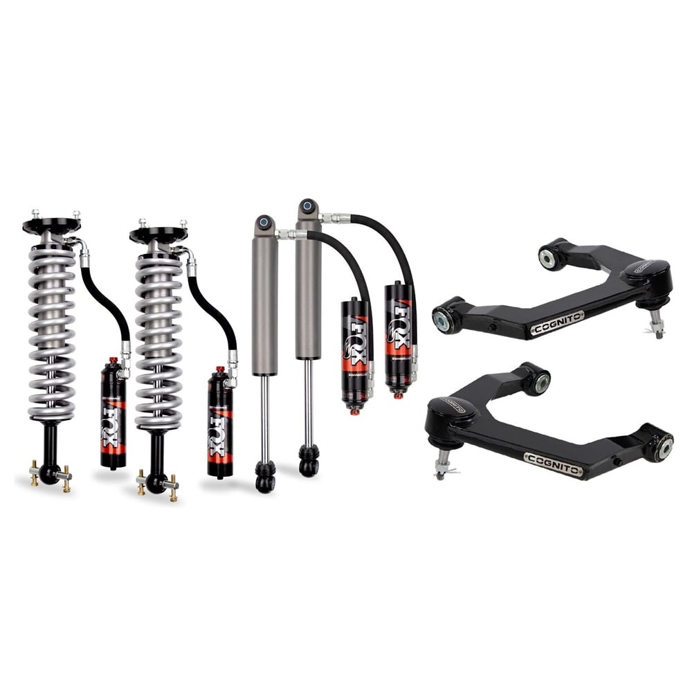 Cognito 1" Elite Ball Joint Leveling Kit With Fox 2.5 Elite Performance Series Shocks for 19-25 GM 1500