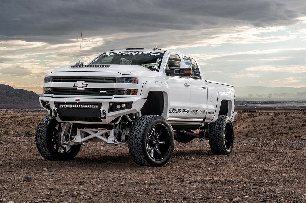Cognito 10" Performance Lift Package with Fox Shocks for 11-19 GM 6.6L Duramax