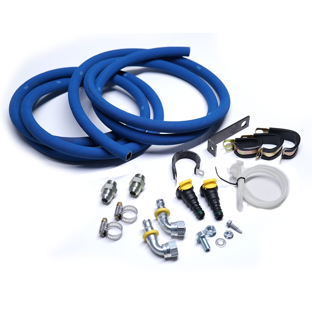 Power Driven Diesel 68RFE Transmission Cooler Line Replacement Kit for 07.5-09 Dodge and Ram 6.7L Cummins