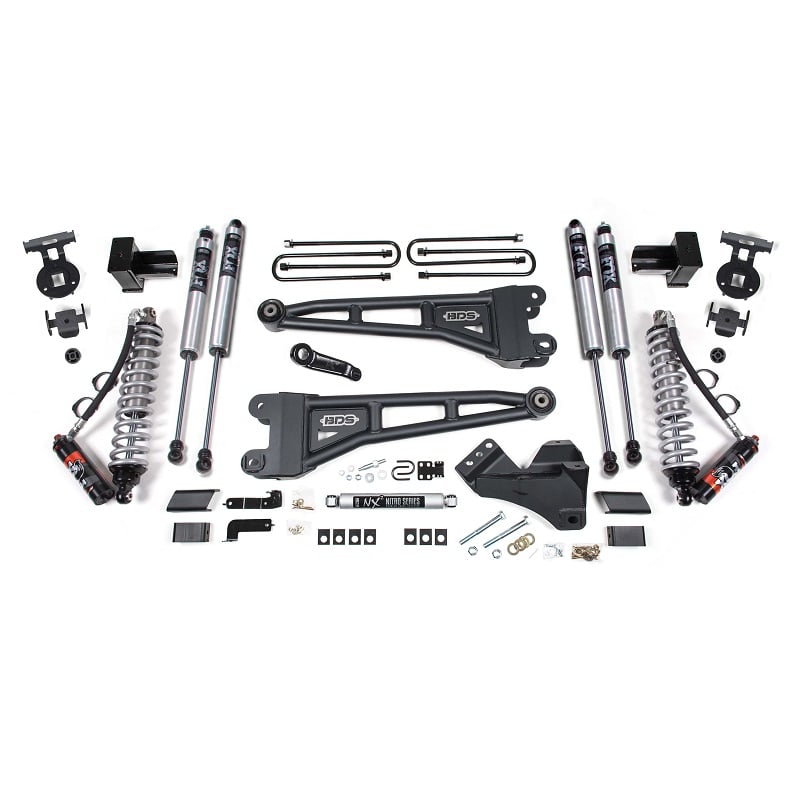 BDS Suspension 5" Performance Elite Coilover Radius Arm Lift Kit for 23-24 Ford 6.7L Powerstroke F250 and 35