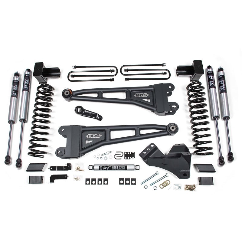 BDS Suspension 5" Radius Arm System 23 24 Ford 6.7L Powerstroke F250/350 4WD
