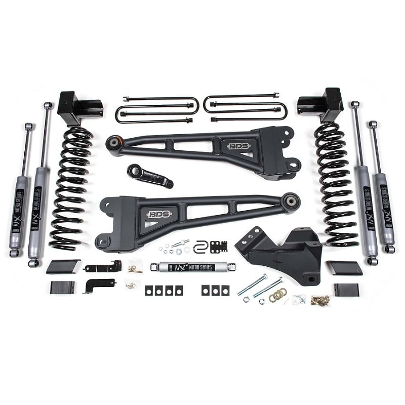 BDS Suspension 5" Radius Arm System 23 24 Ford 6.7L Powerstroke F250/350 4WD