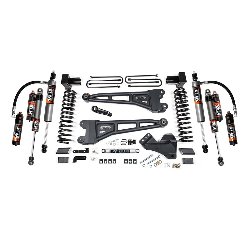BDS Suspension 5" Performance Elite Radius Arm System for 23-24 Ford 6.7L Powerstroke F250 and 350 4WD