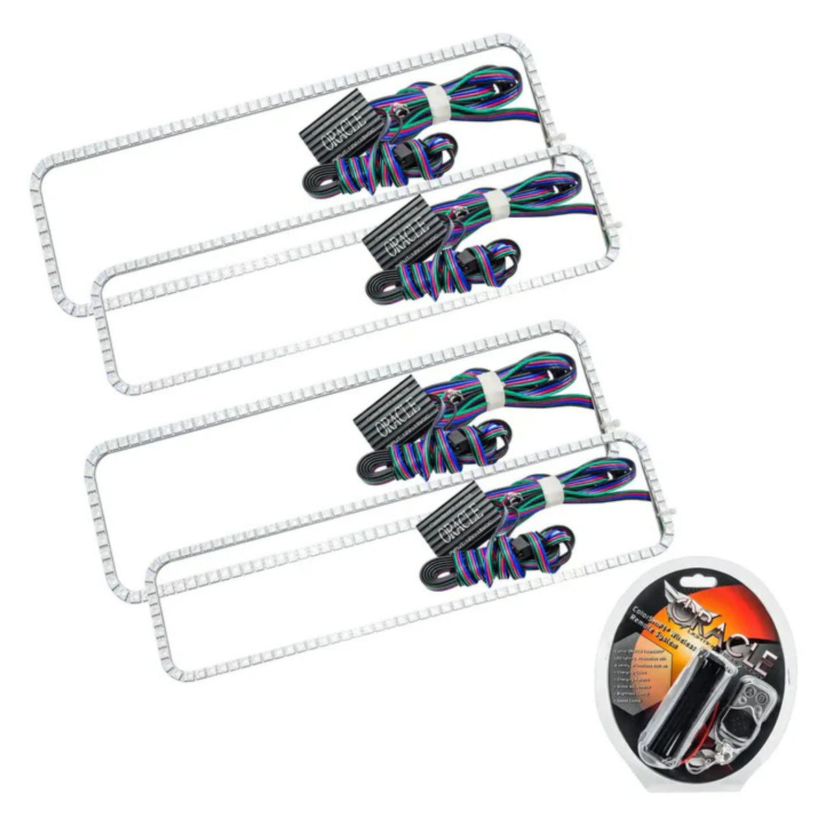 ORACLE ColorSHIFT halo kit with RF controller for 2005–2007 F-250 F-350