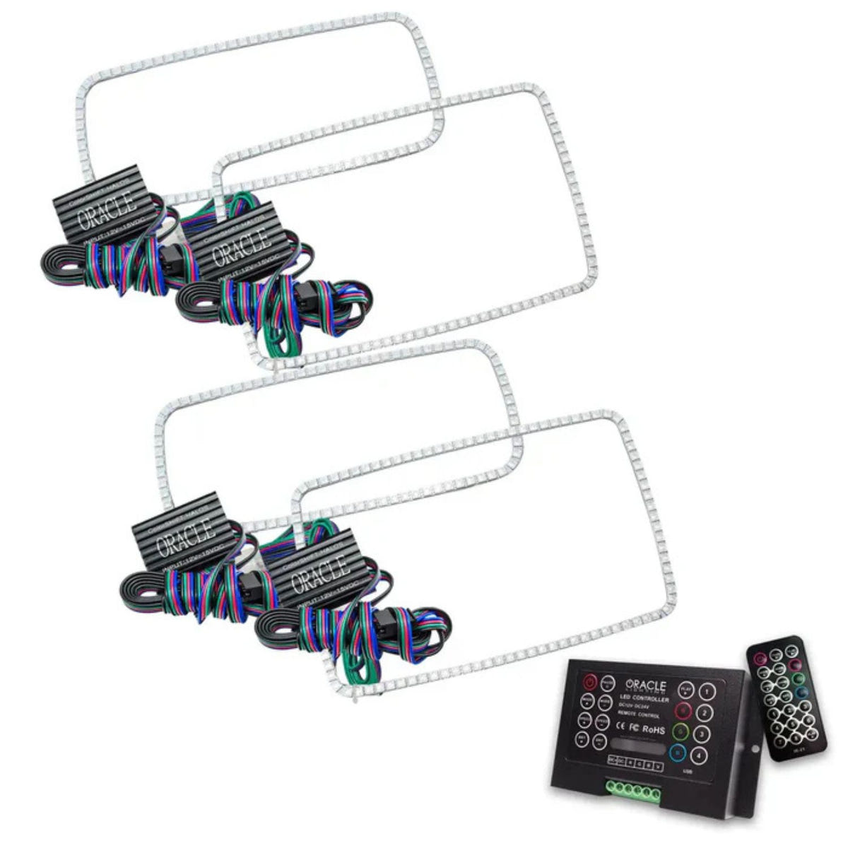 Oracle Lighting LED Headlight Halo Kit 08-10 Ford F-250/F-350 Super Duty