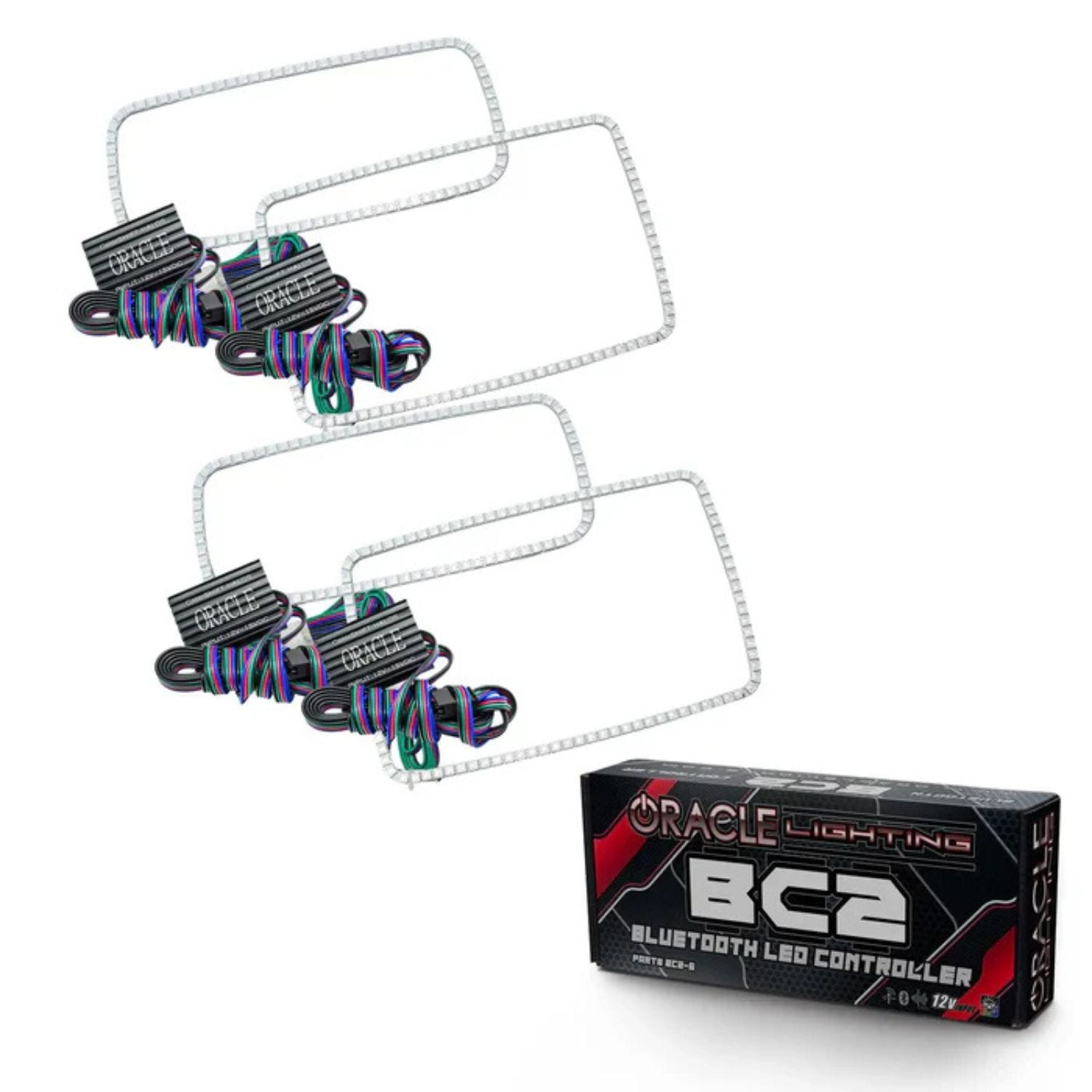 Oracle Lighting LED Headlight Halo Kit 08-10 Ford F-250/F-350 Super Duty