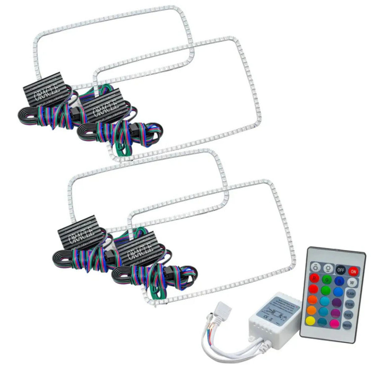 Oracle Lighting LED Headlight Halo Kit 08-10 Ford F-250/F-350 Super Duty