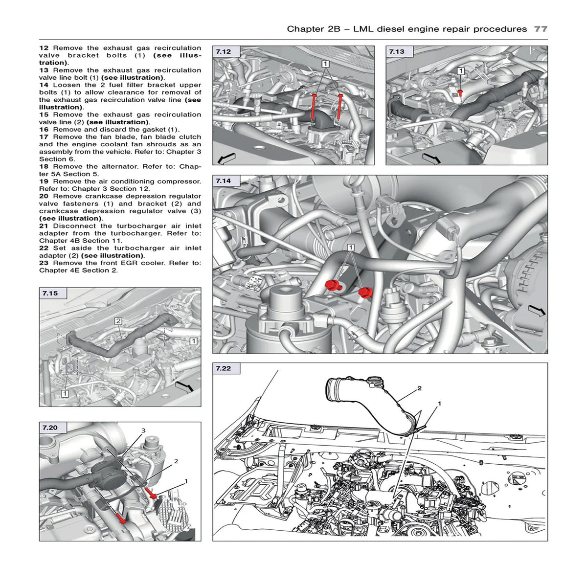 Haynes Repair Manual 14-19 GM 6.6L Duramax LML/L5P
