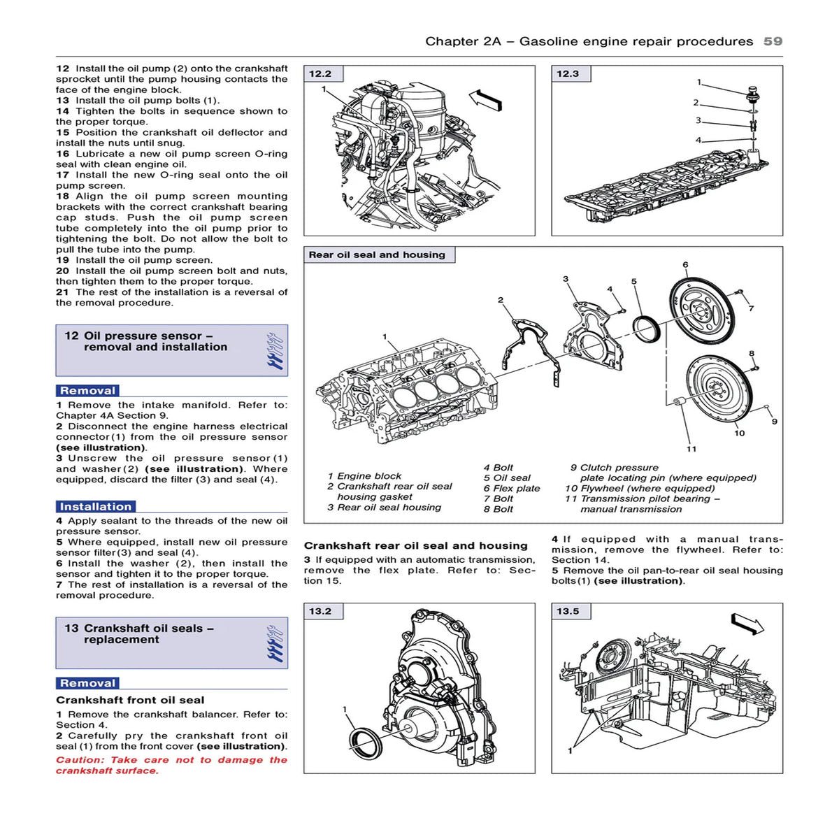Haynes Repair Manual  14-19 GM 6.6L Duramax 2500HD/3500HD Sierra