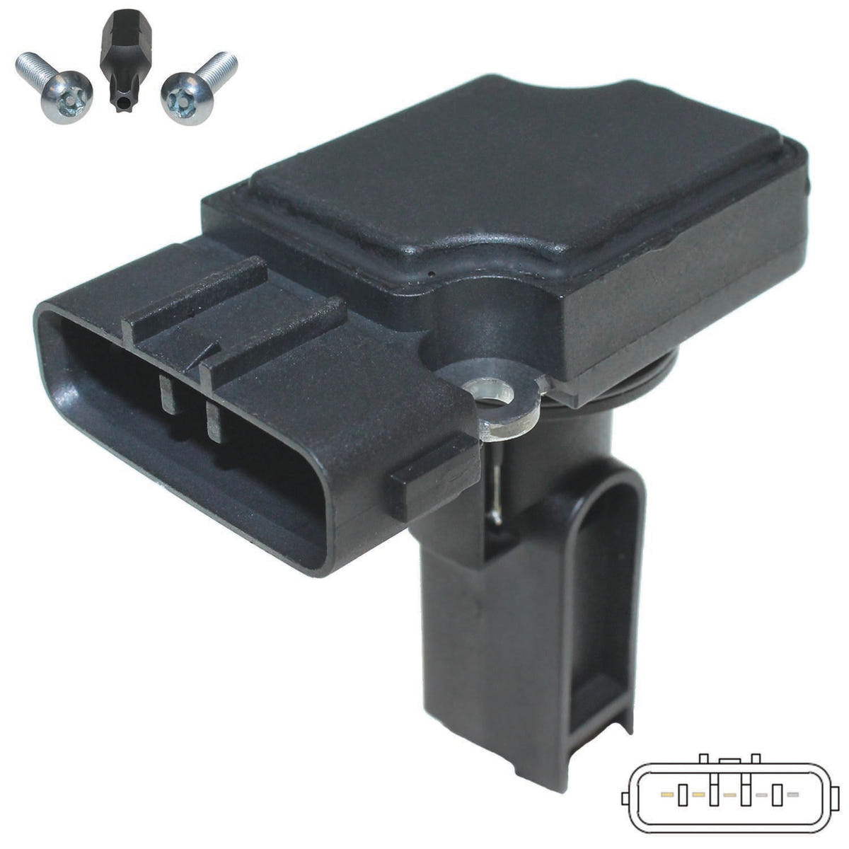 Walker Mass Air Flow Sensor (MAF) 01 07 GM 6.6L Duramax LB7/LLY/LBZ