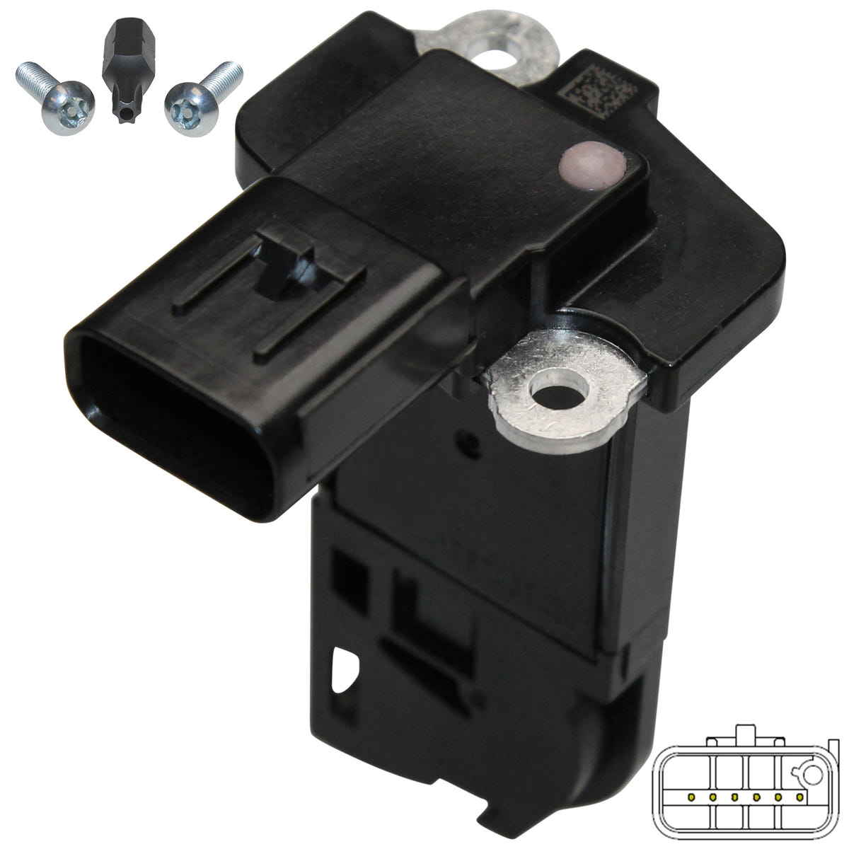 Walker Mass Air Flow Sensor (MAF) 11 16 Ford 6.7L Powerstroke