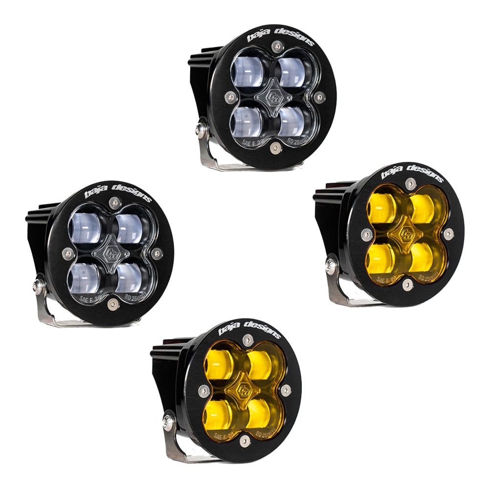 Baja Designs Squadron R SAE LED Auxiliary Light Pod Pair