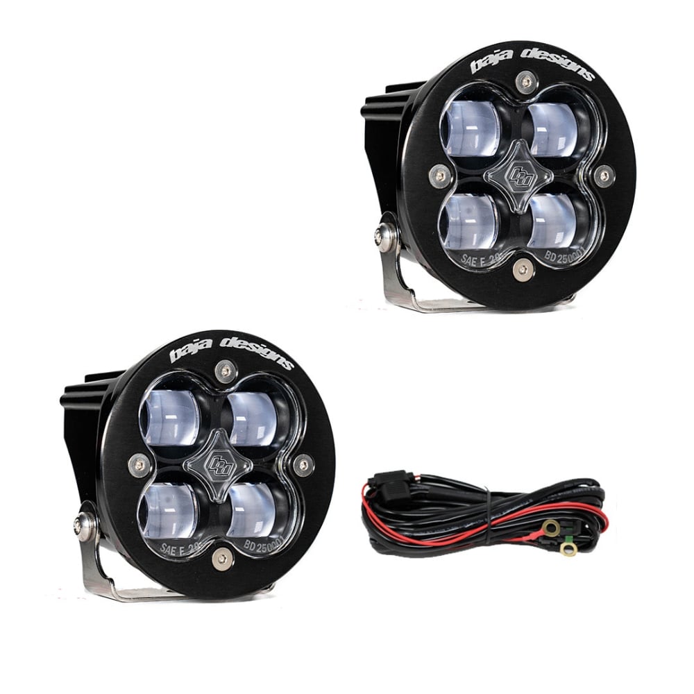 Baja Designs Squadron R SAE LED Auxiliary Light Pod Pair