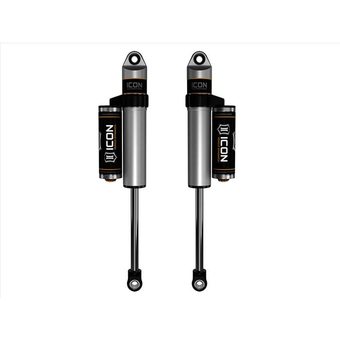ICON 2.5" Piggyback Rear Shocks 6-8" Lift for 01-10 GM 2500 and 3500 HD