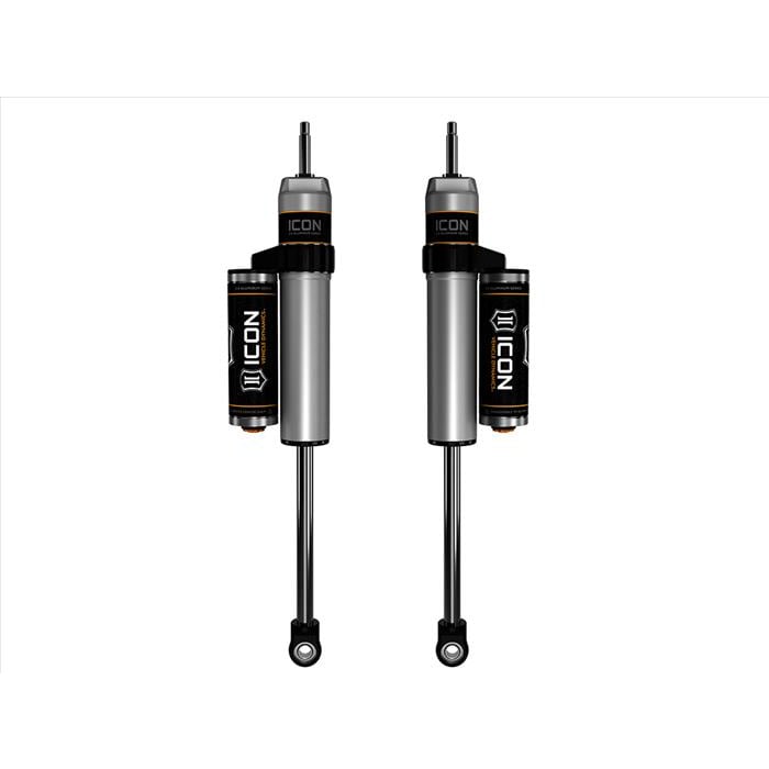 ICON 2.5" Piggyback Reservoir Front Shocks 6-8" Lift for 11-16 GM 2500 and 3500 HD