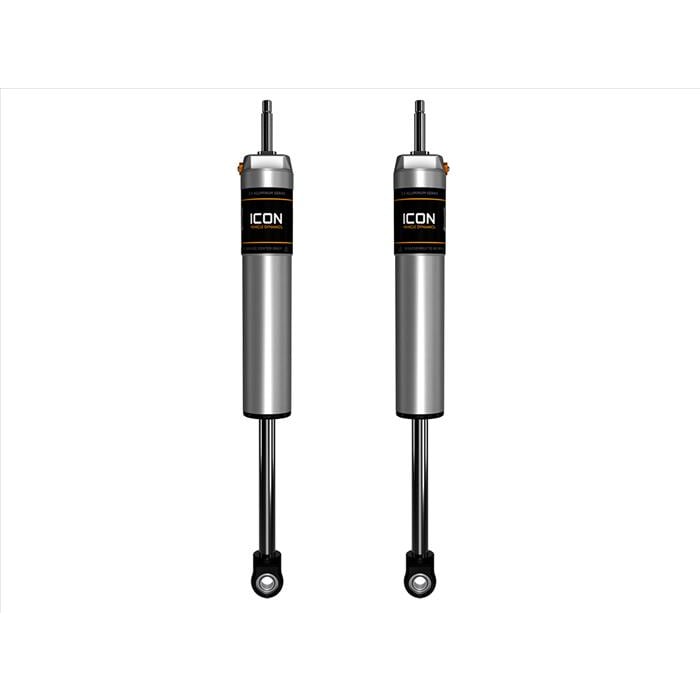 ICON 2.5" Diameter Aluminum Front Shock Pair 4.5" Lift for 05-22 Ford SuperDuty 4WD